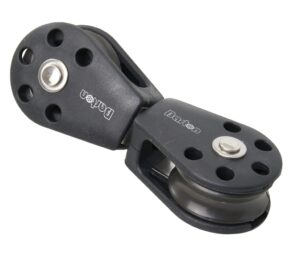 BARTON Back-2-Back Block, spherical, 30mm, rope 8mm