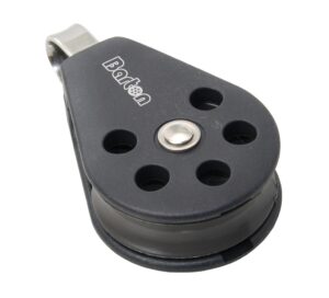 BARTON Single block sliding 35mm, rope 8mm, head restraint