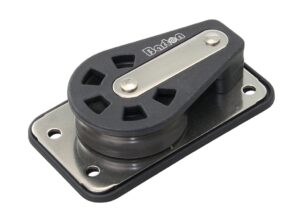 BARTON spherical lying block, 35mm diameter, 8mm rope
