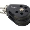 BARTON double block, sliding, 30mm, rope 8mm, swivel shackle 2 btn03230