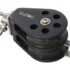 BARTON double block, sliding, 35mm, rope 8mm, swivel shackle/U-shackle