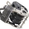 BARTON Triple Block, sliding, 45mm, rope 10mm, swivel/U-bolt/clamp