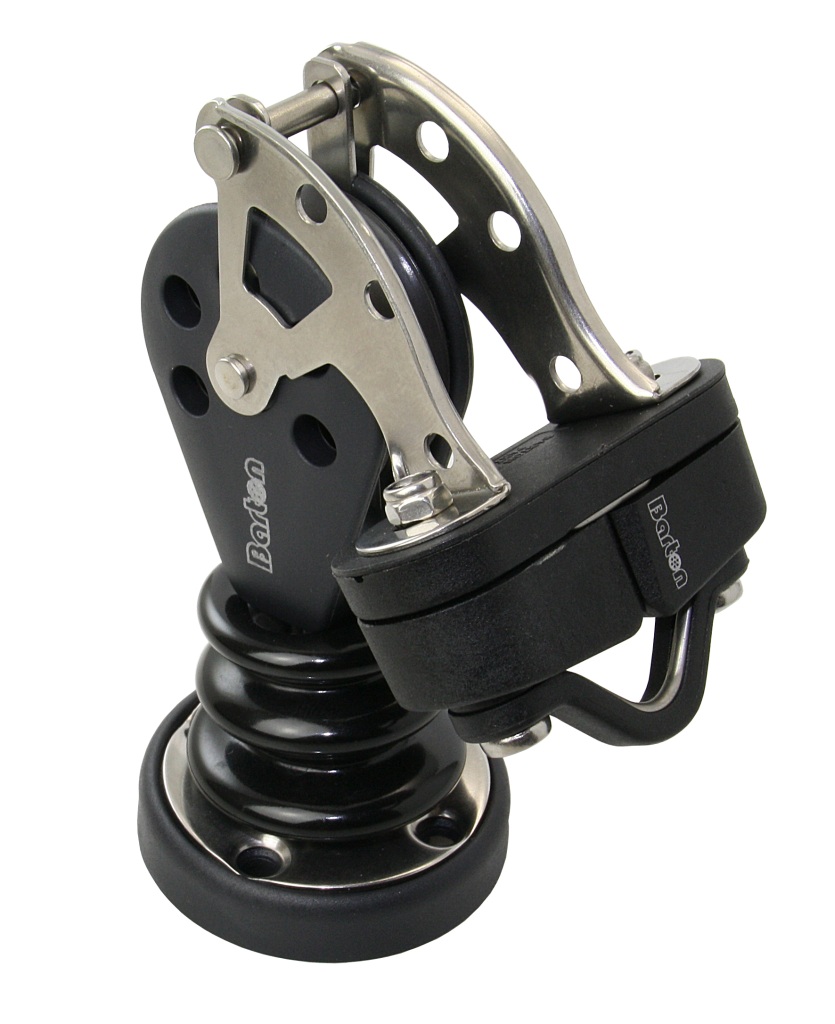 BARTON Single sliding standing block, 35mm, 8mm cable, U-bolt/K-clamp 1 BARTON Single sliding standing block, 35mm, 8mm cable, U-bolt/K-clamp