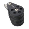 BARTON Triple Block, sliding, 70mm, rope 14mm, reversible shackle