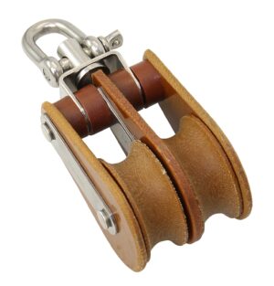 BARTON TUPHblox double block 45mm, rope 13mm, swivel shackle/U-bolt