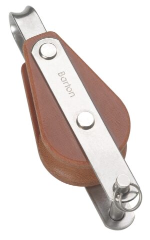BARTON TUPHblox single block 30mm, rope 10mm, headband/U-bolt