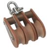 BARTON TUPHblox triple block 20mm, rope 8mm, swivel shackle 2 btt01330