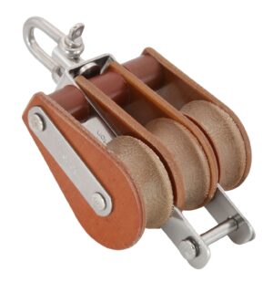 BARTON TUPHblox Triple Block 30mm, Rope 10mm, Swivel Eye/U-Shape