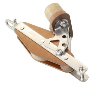 BARTON TUPHblox Violin Block 20/38mm, Rope 10mm, Swivel Eye/U-Bracket/Clamp