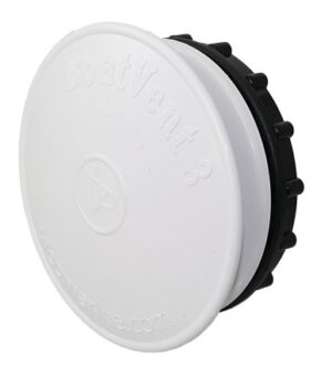 BOATVENT Tarpaulin vent, plastic, 109mm, white