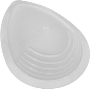 BOATVENT Aero S tarpaulin vent, 1-piece, sew-on rubber, black