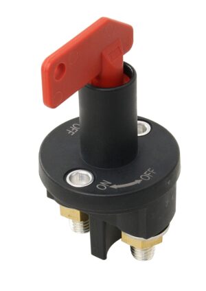 CARLING replacement key for battery switch BD1 red