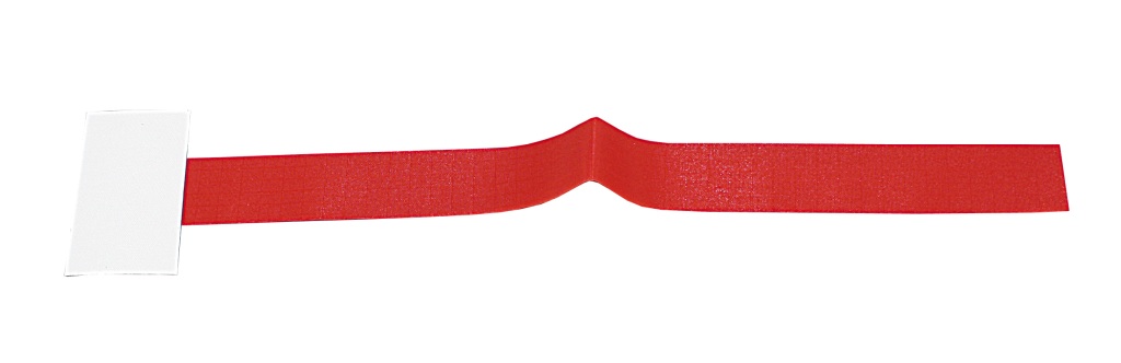 Self-adhesive trim strips made of ripstop nylon, red, 6 pieces. 1 Self-adhesive trim strips made of ripstop nylon, red, 6 pieces.