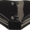 CLAMCLEAT Horizontal for 2 ropes 6-10mm Nylon black SB-Pack 3 cl202