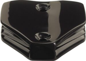 CLAMCLEAT Horizontal for 2 ropes 6-10mm Nylon black SB-Pack