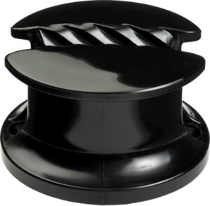 CLAMCLEAT Bollard Clamp Major 99mm for 10-16mm Nylon Rope, Black