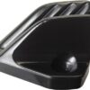 CLAMCLEAT Side-Fixing Midi for 4-8mm Nylon Rope, Black