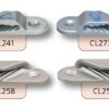 CLAMCLEAT Liegle clamp set racing starboard aluminum rope 3-6mm 3 cl241 grp 2