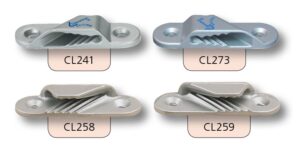 CLAMCLEAT Liegle clamp set racing starboard aluminum rope 3-6mm