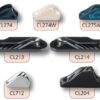 CLAMCLEAT Open Micros for 1-4mm Nylon Rope, Black