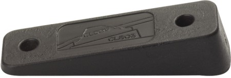 CLAMCLEAT 10° angled base for rope clamp CL204, CL254 1 CLAMCLEAT 10° angled base for rope clamp CL204, CL254