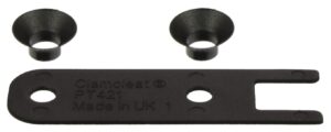 CLAMCLEAT Nylon Insulator Sets for Racing Junior MK2 Rope Clamps, 50 Sets