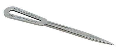 Marl skewer with shackle opener, stainless steel, 182mm 1 Marl skewer with shackle opener, stainless steel, 182mm