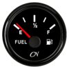 CN Fuel Tank Gauge Analog 12/24V 57mm Black 2 cn01s