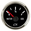 CN Water Tank Gauge Analog 12/24V 57mm Black/Chrome