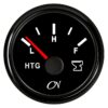 CN wastewater tank indicator analog 12/24V 57mm black 3 cn03s