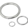 Polished round ring A4 6x40mm 10pcs.