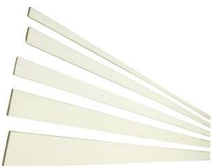 TRAFLEX end cap for sail battens 16x2mm white 10pcs. 1 TRAFLEX end cap for sail battens 16x2mm white 10pcs.