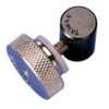 DAVIS mast slide stopper with knurled nut, aluminum/MsNi round profile 13mm 2 da2350