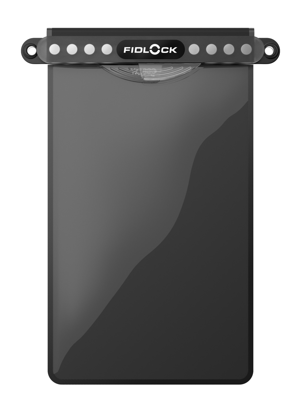 FIDLOCK Dry bag Medi 148x203x9mm clear/black 1 FIDLOCK Dry bag Medi 148x203x9mm clear/black