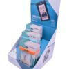 FIDLOCK Dry bag Medi Display, assorted colors, 18-piece set.