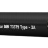 Fuel hose for outboard motor, rubber, 10mm (3/8") 2 dc05pab 2