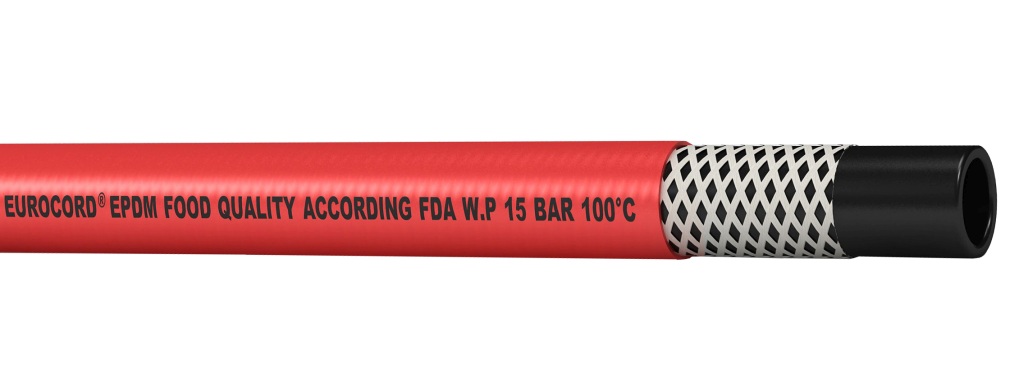 EPDM drinking water hose 13mm (1/2") red 1 EPDM drinking water hose 13mm (1/2") red