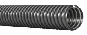 Drain hose with steel spiral PVC 32mm (1¼') grey