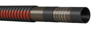 Cooling water hose PE with steel spiral 15mm (5/16')