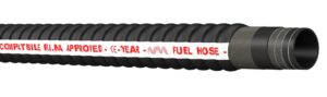 Fuel hose, rubber with steel spiral, 50mm (2")