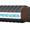 Exhaust hose rubber with steel spirals 50mm (2') 2 dc40e 2