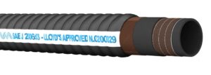 Exhaust hose rubber with steel spirals 60mm (2½')
