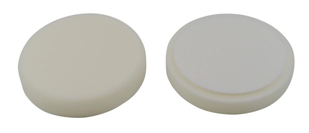 Polishing sponge 80mm hard white 5pcs. 1 Polishing sponge 80mm hard white 5pcs.