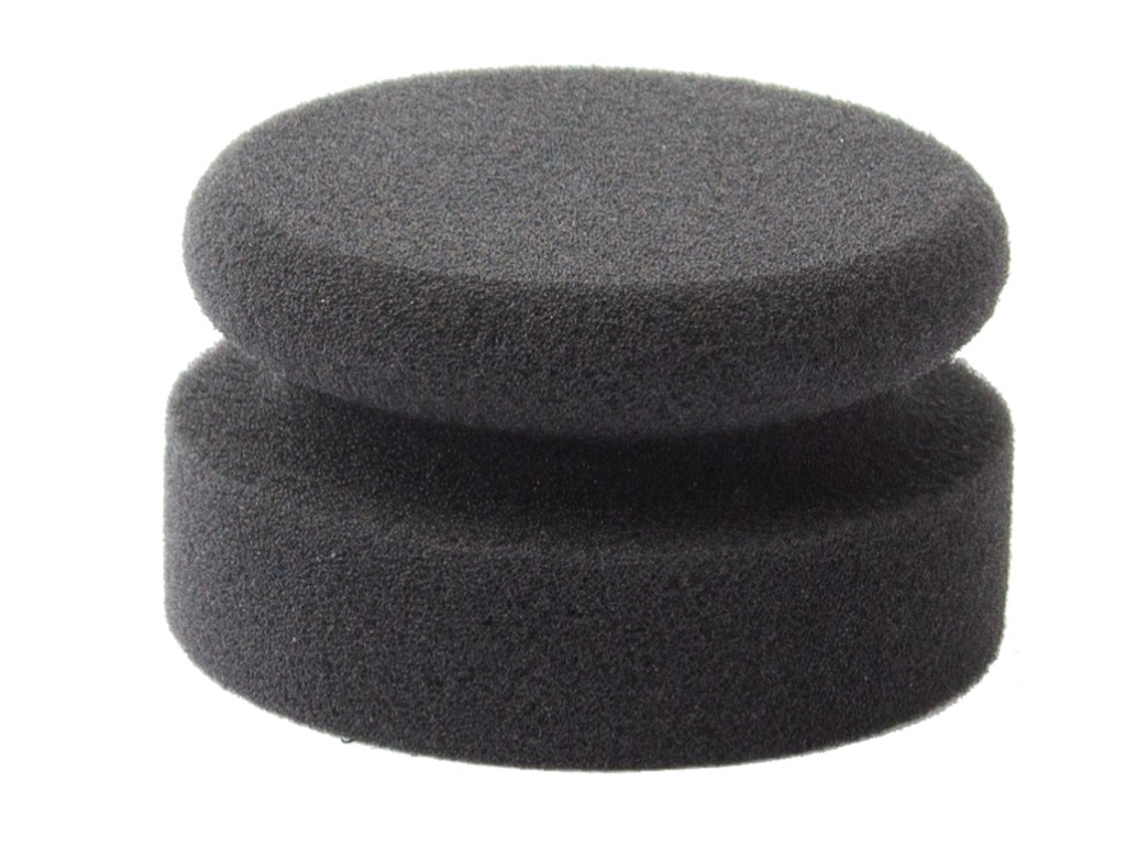 Application sponge Puck 90mm, medium, black 1 Application sponge Puck 90mm, medium, black
