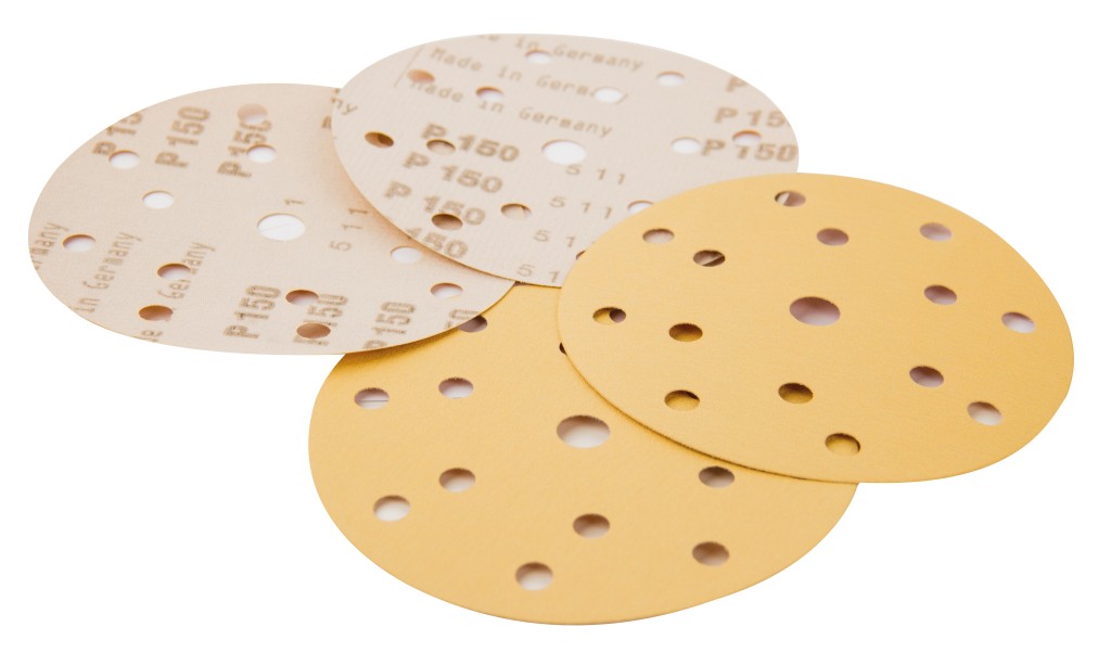 Grinding wheel, perforated 150mm P120 100pcs. 1 Grinding wheel, perforated 150mm P120 100pcs.