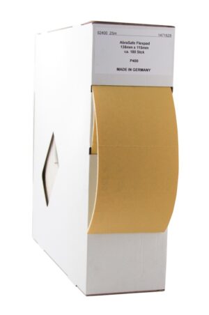 Sanding flex pads in tear-off box 138x115mm P320 25m