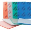 Sanding soft pad 140x115x5mm P1000 grey 2 dn25100320 2