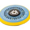 Sanding disc, perforated 150mm with thread adapters M8 + 5/16', soft 2 dn2701150