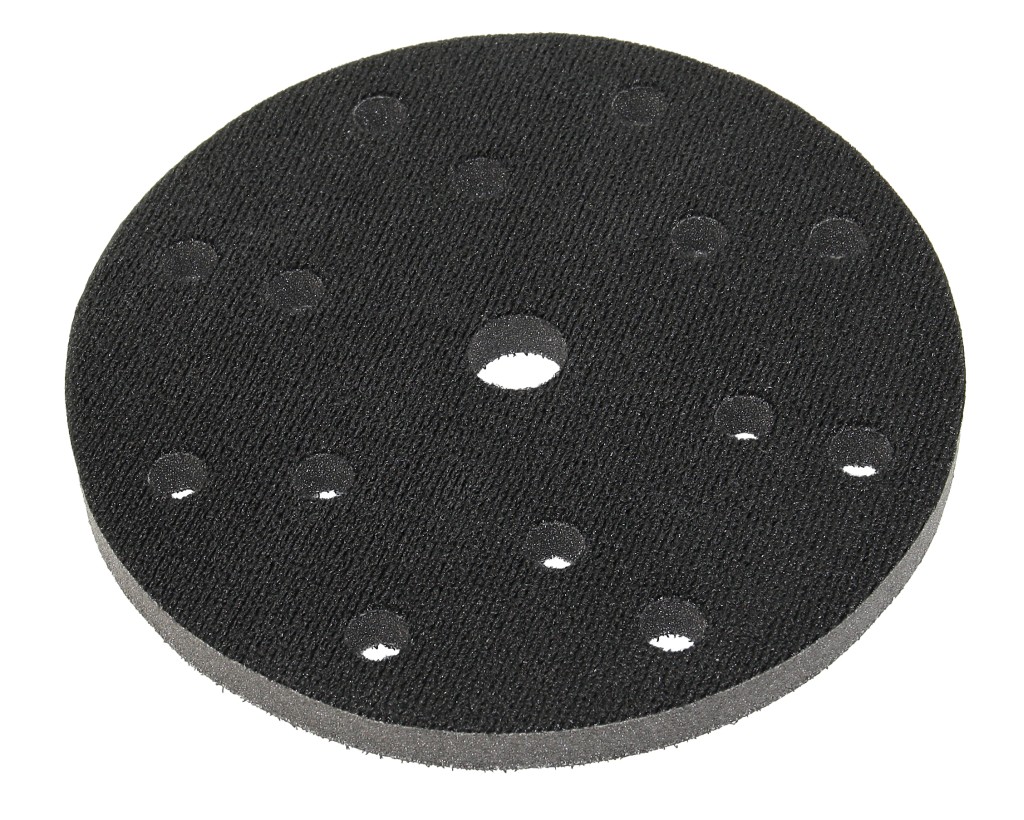 Grinding interface pad, perforated 150x11mm 1 Grinding interface pad, perforated 150x11mm