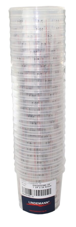 Mixing cups with scales 1400ml 25pcs.